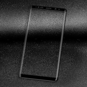 Скрийн протектор от закалено стъкло за 3D FULL SCREEN извит за Samsung Galaxy Note 8 N950F с черен кант